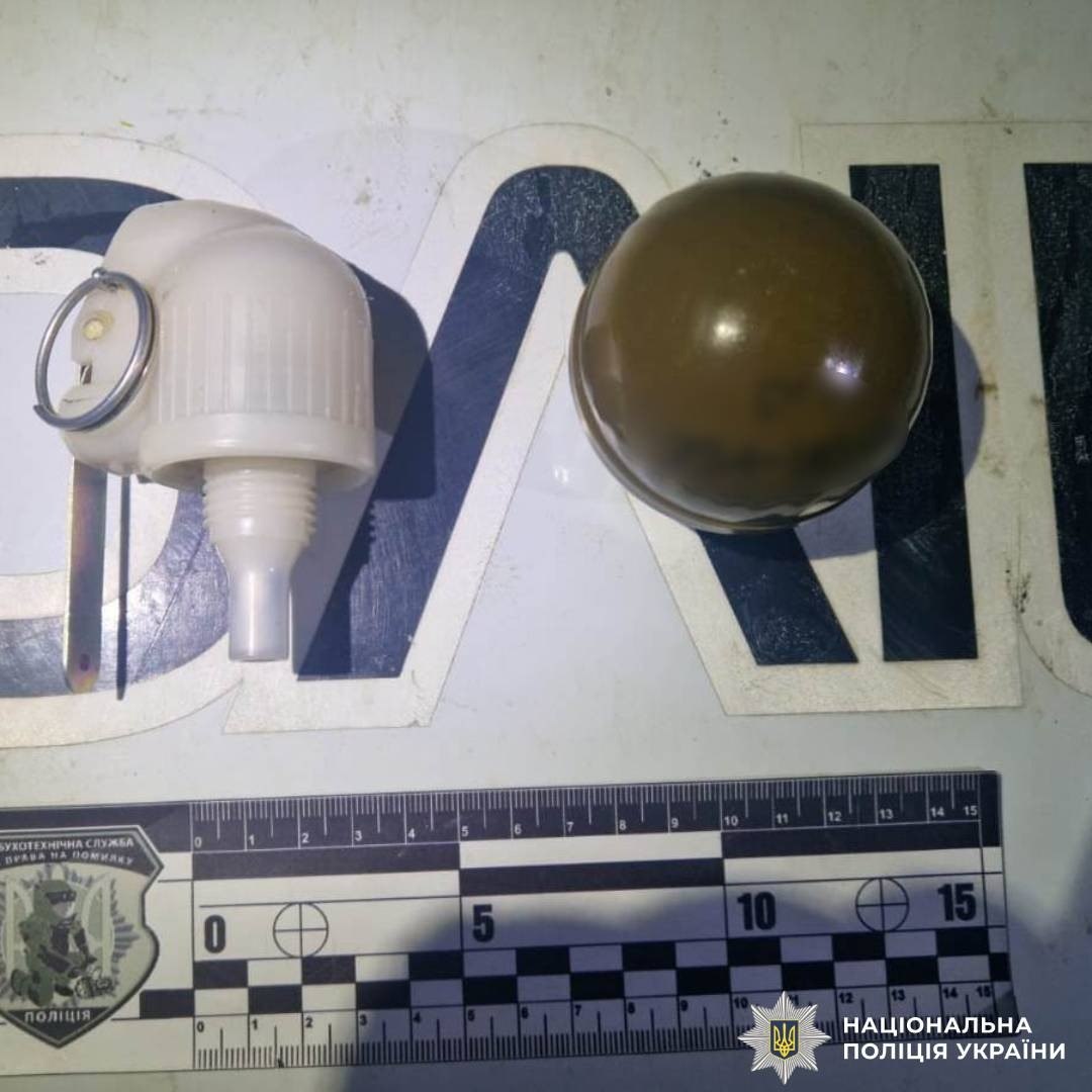 38-річному жителю Чугуєва повідомили про підозру за зберігання гранати